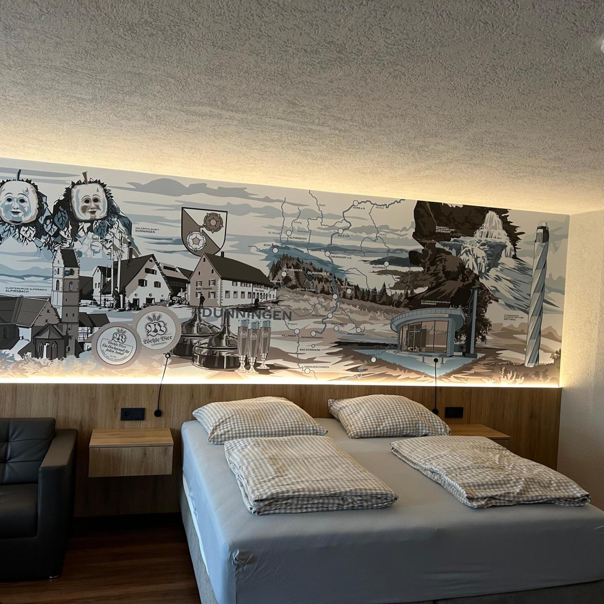 Braustube Wehle Hotel Dunningen Exterior foto