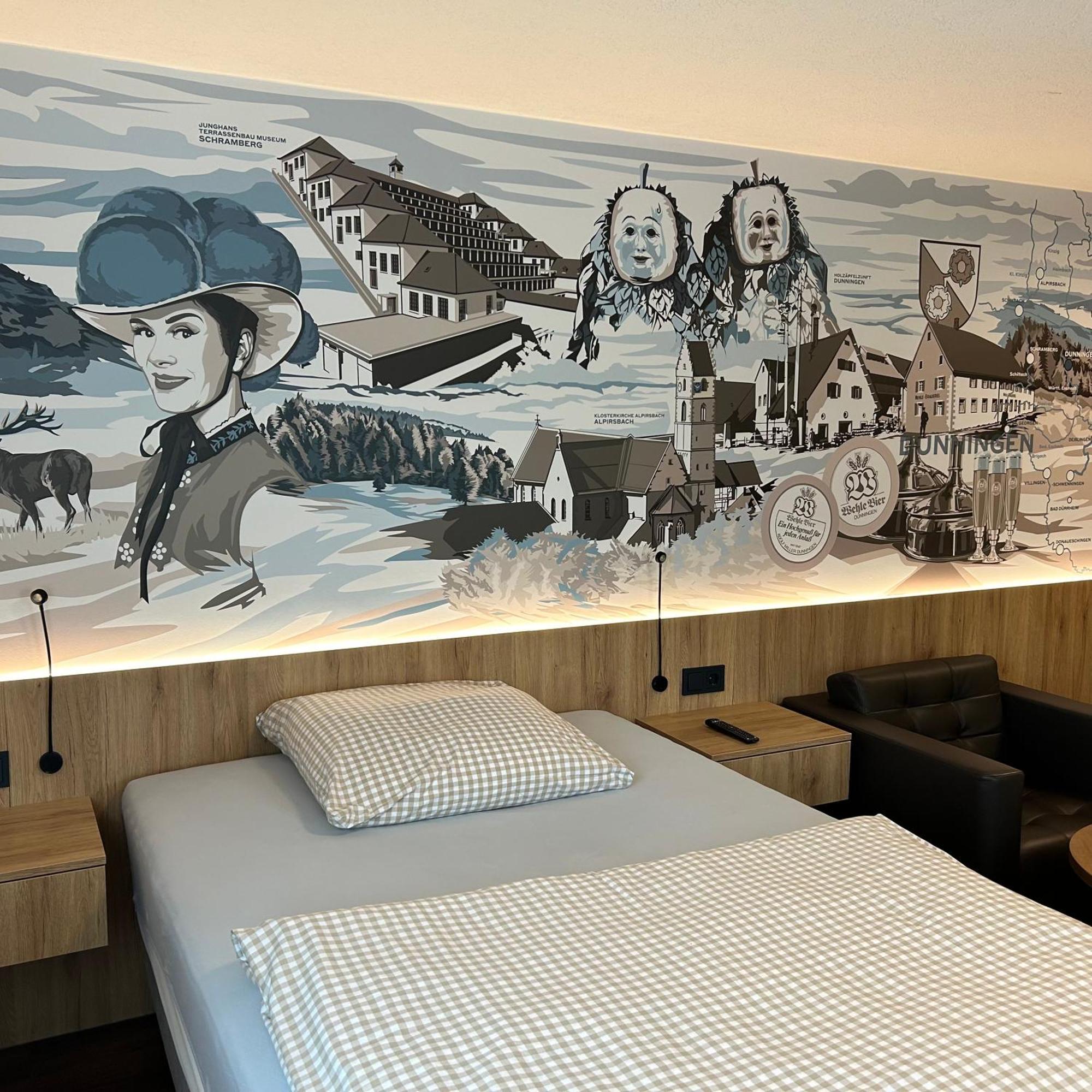Braustube Wehle Hotel Dunningen Exterior foto