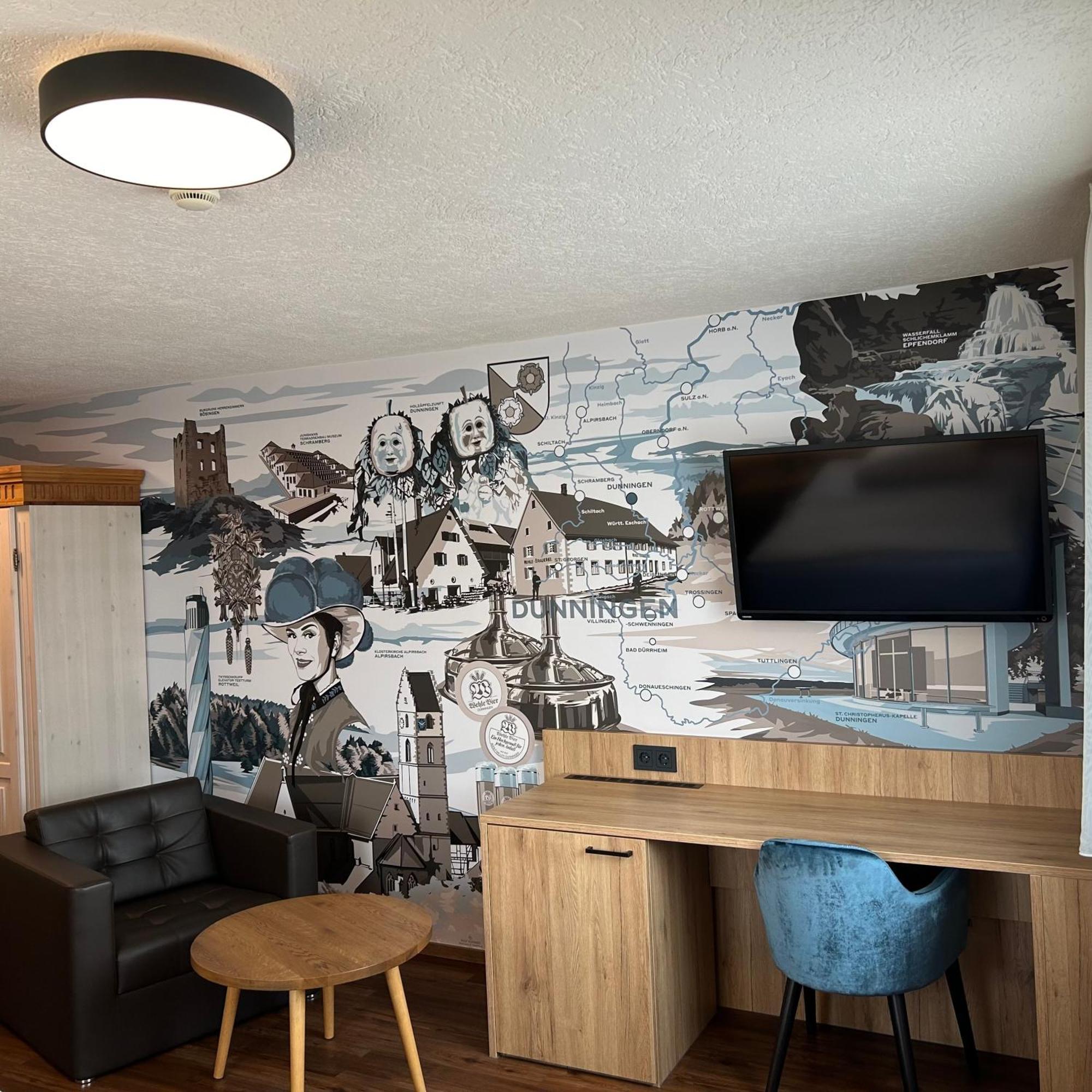 Braustube Wehle Hotel Dunningen Exterior foto